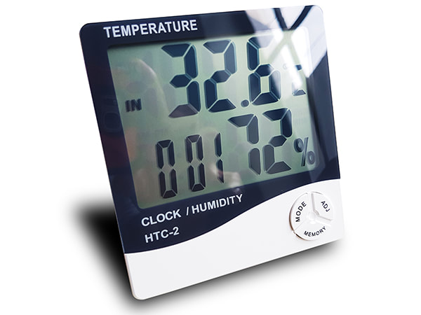 Digital Hygrometer/Thermometer with temperature sensor HTC2