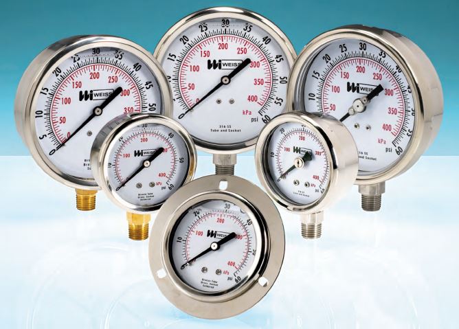 stainless pressure gauge